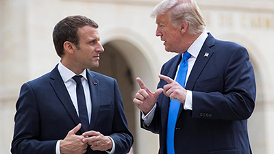 
Trump à Macron: «Pourquoi ne quittez-vous pas l’Union européenne ?»
