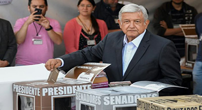 Mexique: le candidat de gauche Lopez Obrador remporte la présidentielle
