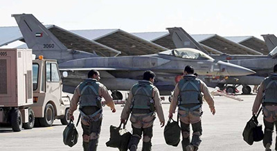 Une délégation militaire des Émirats arabes unis en «Israël»
