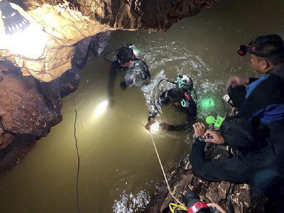 Grotte en Thaïlande : 100 forages pour tenter d’accéder aux enfants par le haut