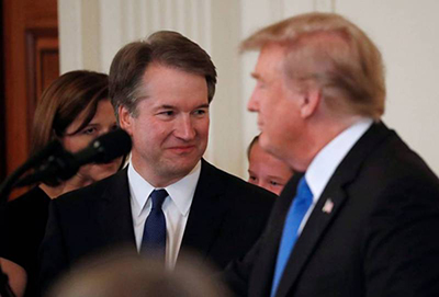 Donald Trump nomme le conservateur Brett Kavanaugh à la Cour suprême