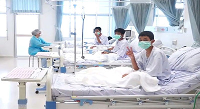 #Thaïlande: les rescapés de la #grotte sortiront de l’hôpital jeudi