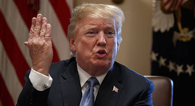 Trump à Rohani : ’Ne menacez jamais plus les Etats-Unis’


