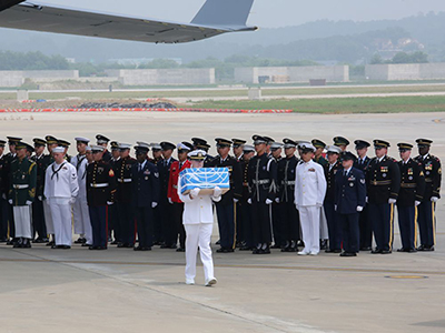 Pyongyang a transféré les dépouilles des soldats américains