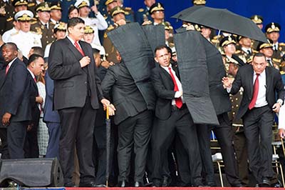 Venezuela: six arrestations après l’attentat contre Maduro