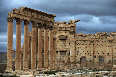 «Daech» a détruit une partie du plus important temple de Palmyre.