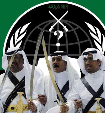 Opération Nimr: Anonymous attaque l’Arabie saoudite