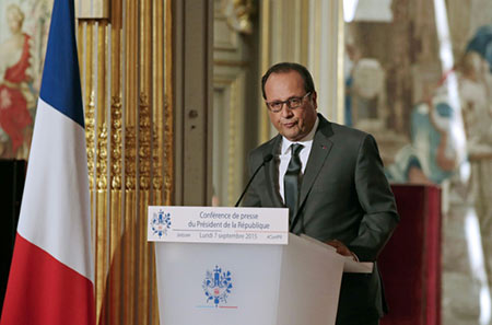 Syrie: Paris décide une intervention militaire aérienne contre «Daech»