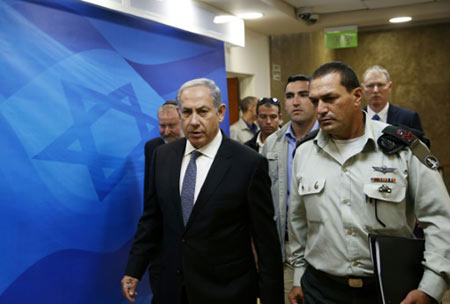 Netanyahou va durcir les peines contre les lanceurs de pierres