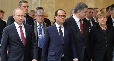 Poutine exhorte Kiev à dialoguer avec le Donbass
