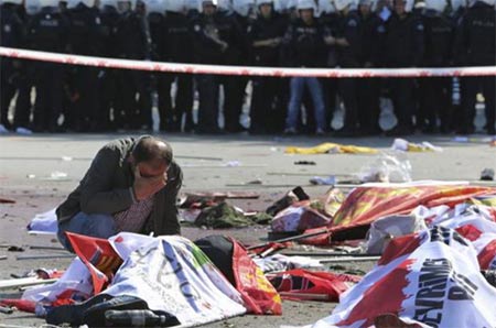 Turquie: Erdogan accusé d’être responsable de l’attentat d’Ankara.