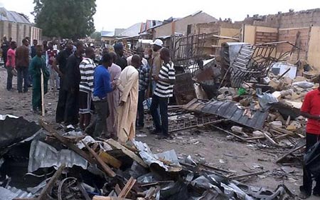 Nigeria: deux femmes kamikazes tuent 11 personnes dans le nord-est.