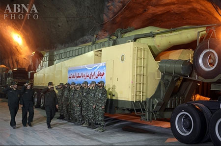 Iran: la TV montre des images d’une base souterraine de missiles