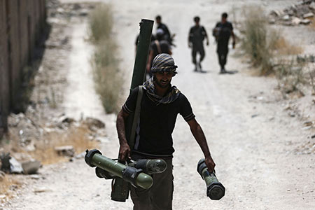 Washington fournit des munitions aux rebelles syriens «modérés»