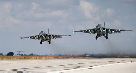 49 positions de «Daech» en Syrie bombardées par la Russie en 24 heures.
