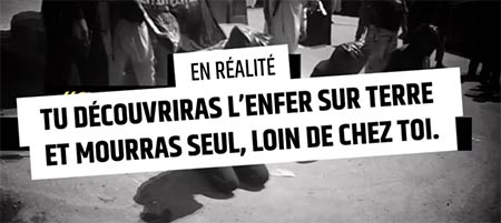 Des spots télévisés pour éviter le départ de jeunes extrémistes français en Syrie
