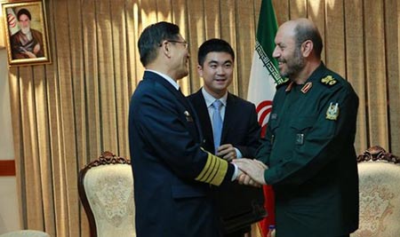 Un amiral chinois en Iran pour renforcer les relations militaires
