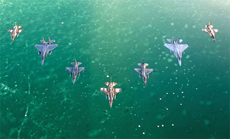 Des pilotes jordaniens et israéliens s’entraînent ensemble