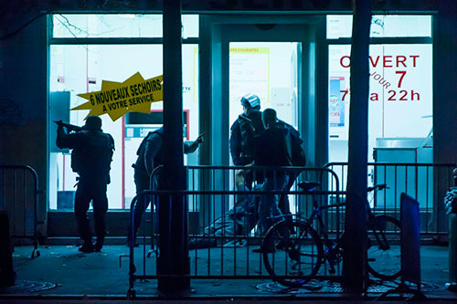 Soir d’effroi à Paris (photos)