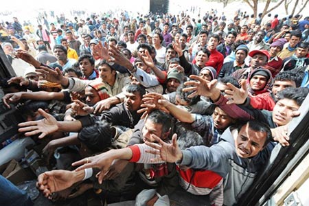 Arrivée de 3 millions de migrants d'ici 2017 en Europe, selon Bruxelles.