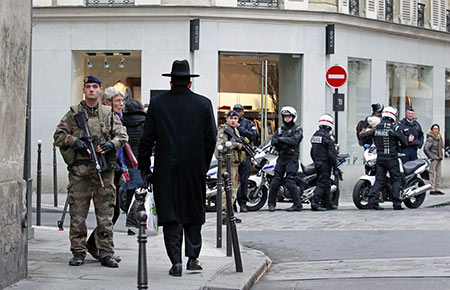 15.000 policiers, gendarmes et militaires mobilisés sur le territoire français