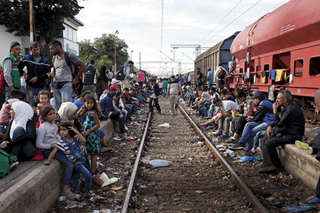 L'Union européenne formellement divisée sur la répartition des migrants