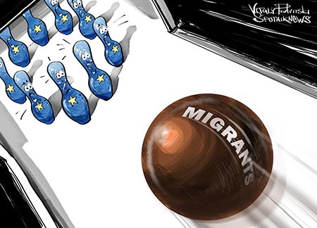 Crise migratoire: dix dirigeants européens prédisent la fin de l'UE.