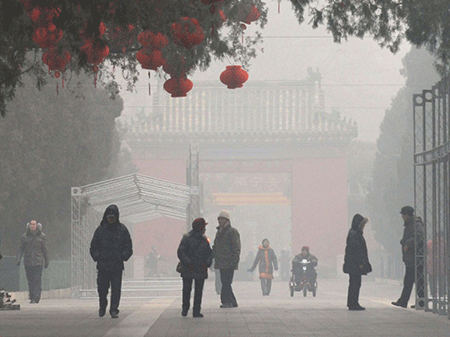 Pollution : Pékin en «alerte rouge» pour la première fois de son histoire