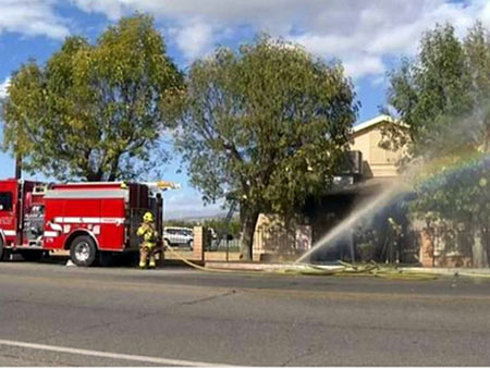 Incendie suspect dans une mosquée de Californie