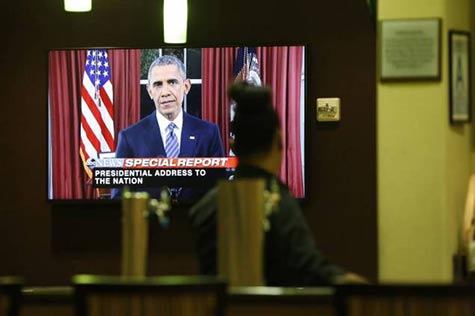 Obama promet à une Amérique inquiète de «traquer les terroristes» et de vaincre «Daech».