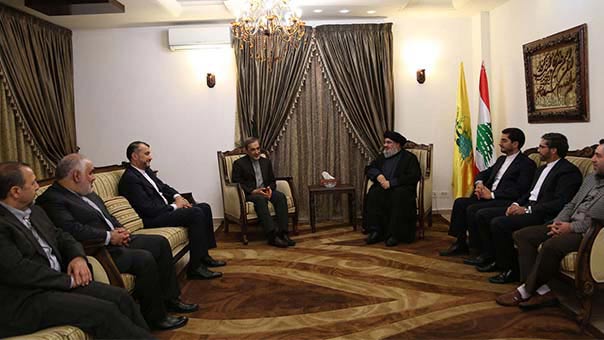 Le conseiller du sayed Khamenei chez sayed Nasrallah.