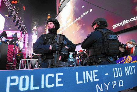 New York: la sécurité renforcée pour le nouvel an