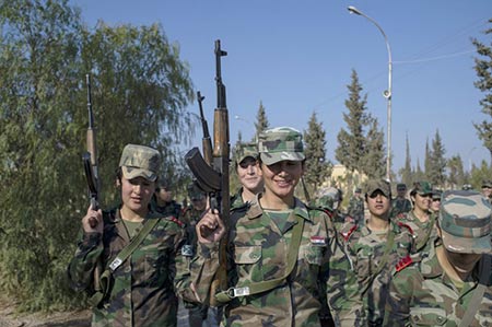 Des femmes syriennes se lèvent pour combattre «Daech».