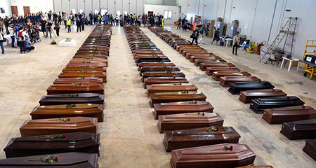 Nombre record de migrants morts en Méditerranée en 2015
