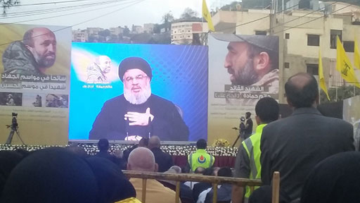 Sayed Nasrallah: «Nous resterons en Syrie jusqu'à la défaite totale des takfiristes»