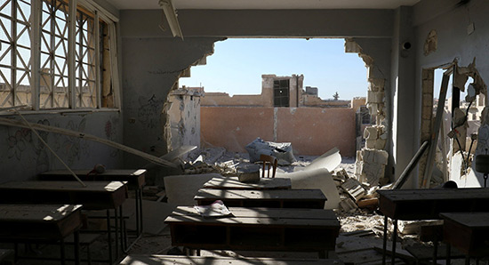 Moscou a des preuves que l’école d'Idlib n’a pas été bombardée.