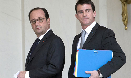 Hollande et Valls en hausse, Juppé creuse l’écart (sondage)