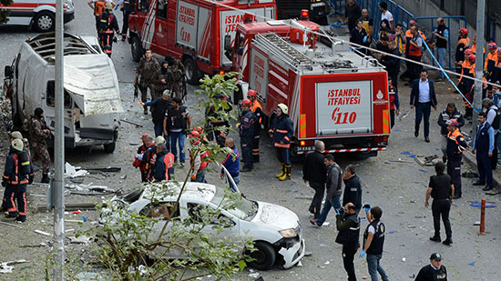 Turquie: 10 blessés dans une explosion à Istanbul