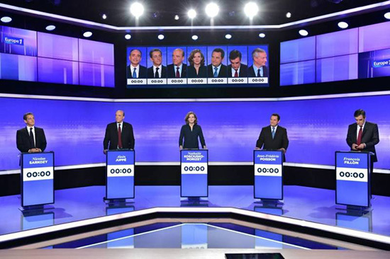 Primaire de la droite: les sondages annoncent un premier tour très serré
