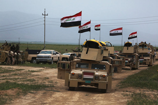 Irak: combats «intenses» dans l’est de Mossoul
