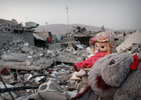 Mossoul parsemée de jouets piégés par les terroristes de «Daech»
