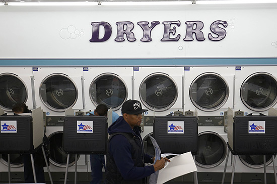 Ces lieux insolites où votent les Américains.