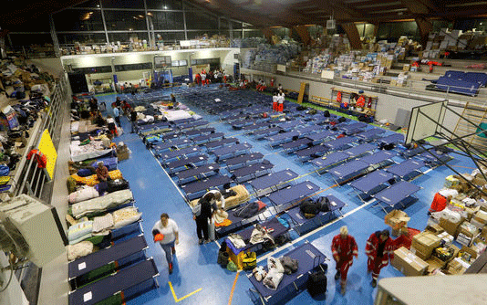 Séisme en Italie : plus de 15 000 personnes se retrouvent sans toit