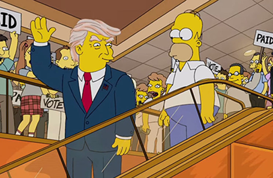 Les prévisions de Simpson: un complot politique ou une absurdité choquante?