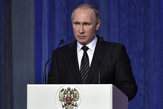 Poutine: la Russie et l’Europe doivent «s’unir dans la lutte contre le terrorisme».