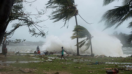 Fidji: vols annulés avant l'arrivée d'un puissant cyclone