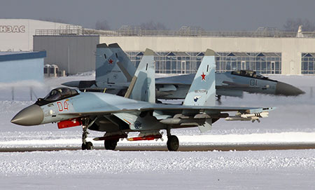 Moscou envoie ses nouveaux chasseurs en Syrie