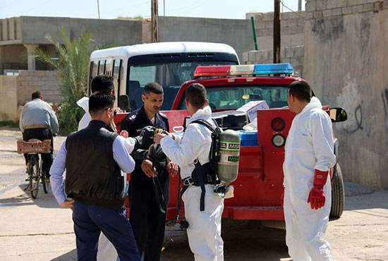 Irak: 800 personnes examinées après une attaque chimique de «Daech»