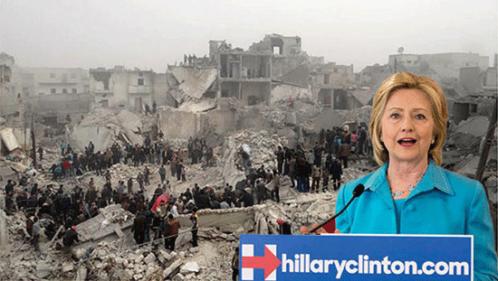 Hillary Clinton : détruire la Syrie pour les beaux yeux d’«Israël»