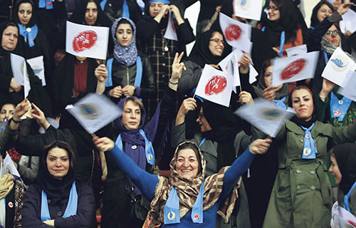 Un nombre record de femmes au parlement iranien